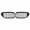 BMW G30 G31 5 Series 530i 540i Shiny Black Front Kidney Grille (2017-2020)