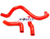 VW Golf Jetta MK4 IV 1.8T Turbo Red Silicone Radiator Hoses (1999-2005)