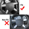 Chrysler 300, 300C, Dodge Magnum Black Steering Wheel Cover Trim (2005-2010)