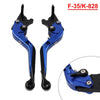 Kawasaki ZX636R ZX6RR CNC Folding Extendable Brake Clutch Levers (2005-2006)