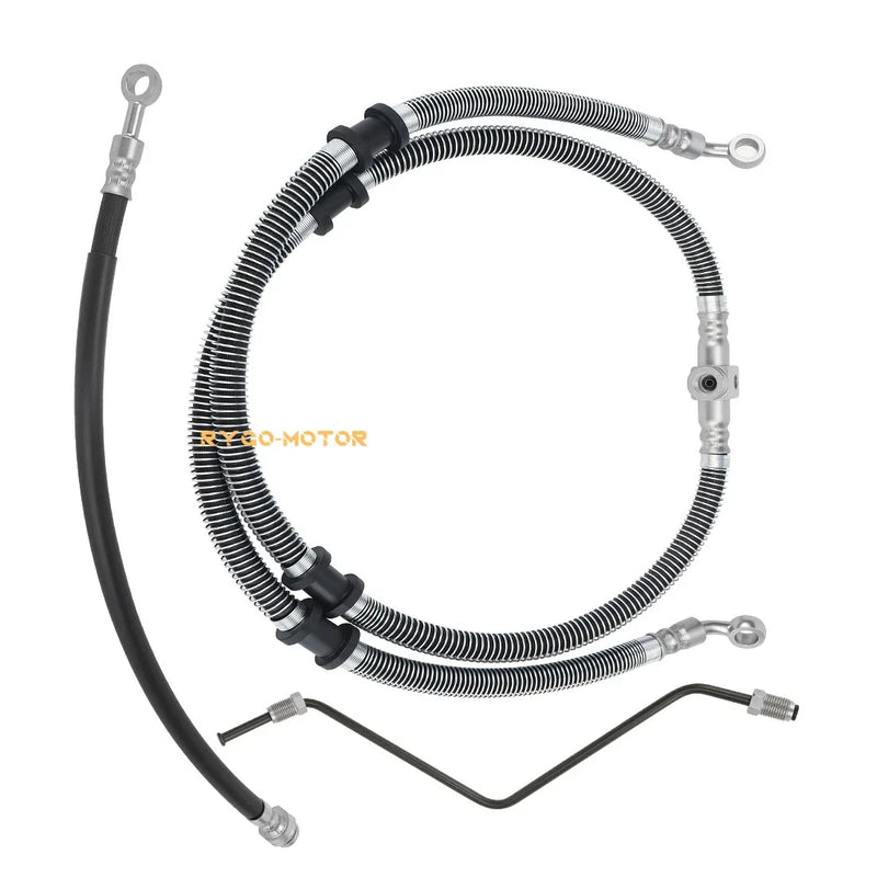 Yamaha Kodiak 400 Front brake hose line and pipe (2003–2006)