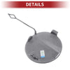 BMW 428i (2014-2016) Silver Tone Rear Tow Hook Cover
