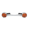 Harley Heritage Softail FLSTC 8.25" Rear Turn Signal Light Bar Lens (86-17)
