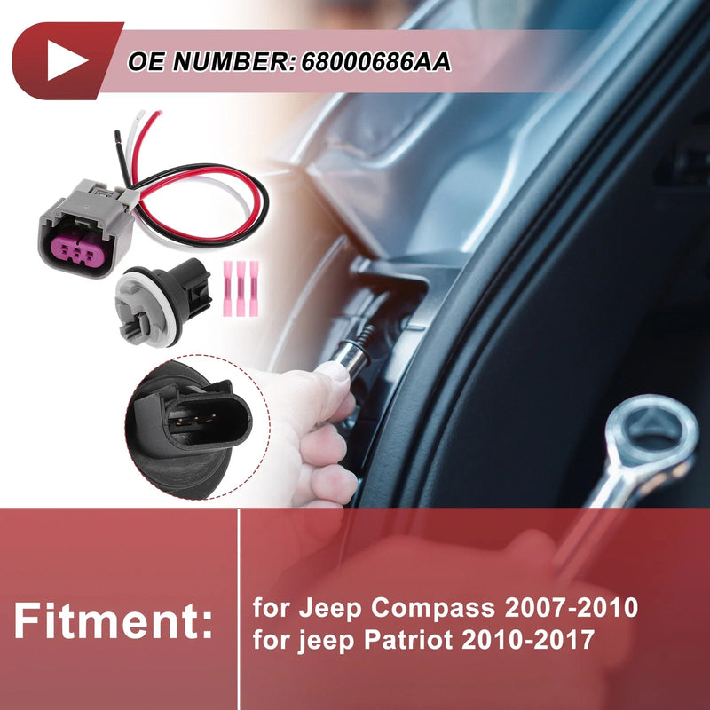 Jeep Compass Parking Light Socket Wiring (2007-2010)