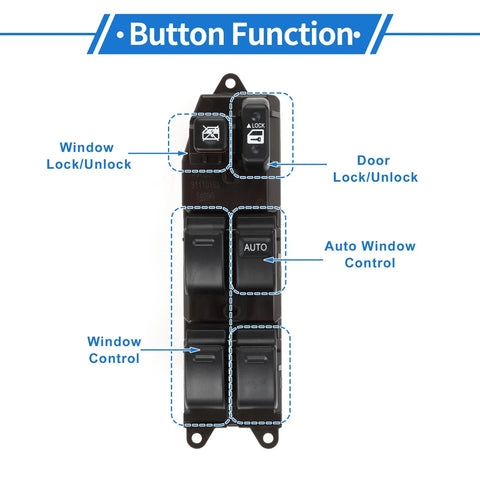 Toyota Hilux Power Window Switch (2005)