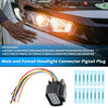 Chevrolet Male and Female Headlights Connector Harness Plug Wire