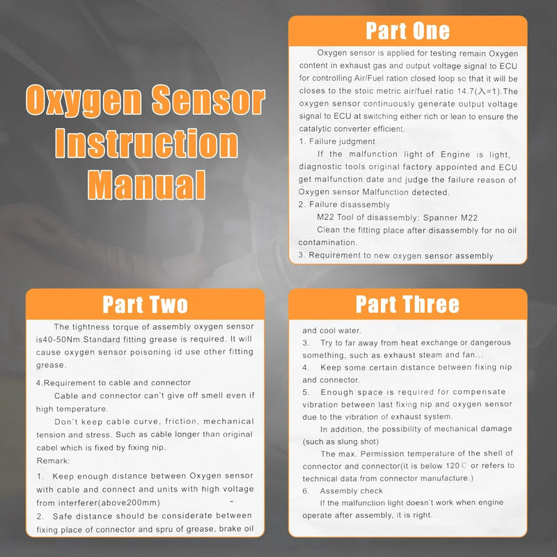 LEXUS GS300 3.0L Oxygen Sensor (2005-2011)