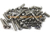 Yamaha R1 Inox Cadre Boulons Plaque Talon Pied Peg Porte Garde Boue (1998–2002)