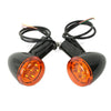 Harley XL883 XL1200 Sportster LED Turn Signal Lights w/ Bracket (1992-2022)