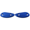Honda CBR1000RR Blue Rearview Mirror Block Off Base Plates (08-17)
