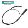 Mercedes Benz A207 C207 W207 Hood Release Cable (2011-2014)