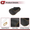Honda Accord 2008-2012 Black Yellow Leather Car Gear Shift Knob Cover