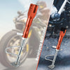 Motorcycle Orange Kickstand Side Support