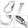 1.5" Handlebar Universal for Motorcycle Chrome Helmet Lock