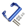 Motorcycle 22mm CNC Blue Phone Holder