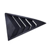 Toyota Camry Black Rear Side Window Louver Covers