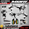 Kawasaki KXF 450 (2019-2021) - Safari Style Decals Custom Sticker Kit