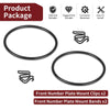 Honda Z50 Z50R Front number plate mounts clips & bands (1979–1987)