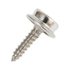 30pcs Screw Kit Snap Fastener Stainless Steel