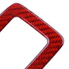 Honda Accord 2 x Red Carbon Fiber Dashboard Vent Covers (2013-2017)