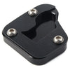 Suzuki Hayabusa (2008-2020) Black Kickstand Sidestand Enlarged Plate Pad