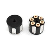 Harley Davidson Road King 2 x Black White Rear Seat Bolt Screws