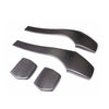 F80 M3 F82 F83 M4 4pcs Real Carbon Fiber Seat Back Headrest Cover Trim