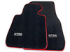 BMW ER56 Design Emblem Red LHD Tailored Floor Mats (1990-2022)
