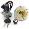 Ducati Monster 750, ST4 Ignition Key Switch & Fuel Tank Cap Set (96-02)