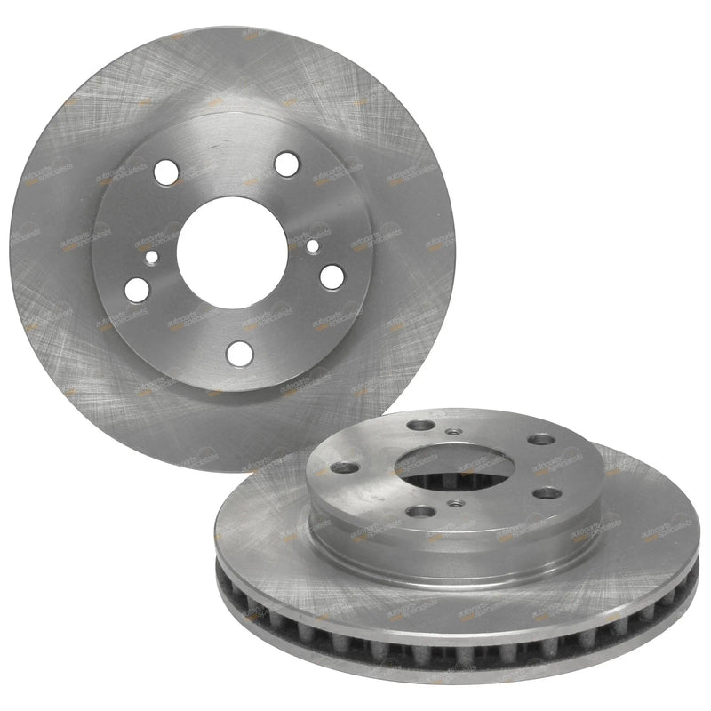 Toyota Hilux GGN15 KUN16 TGN16 2 x Front Disc Brake Rotors (2005–2015)