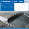 Jeep Gladiator JT Hood Air Outlet Vent Cover Trim 7 x Pcs (2020-2024)