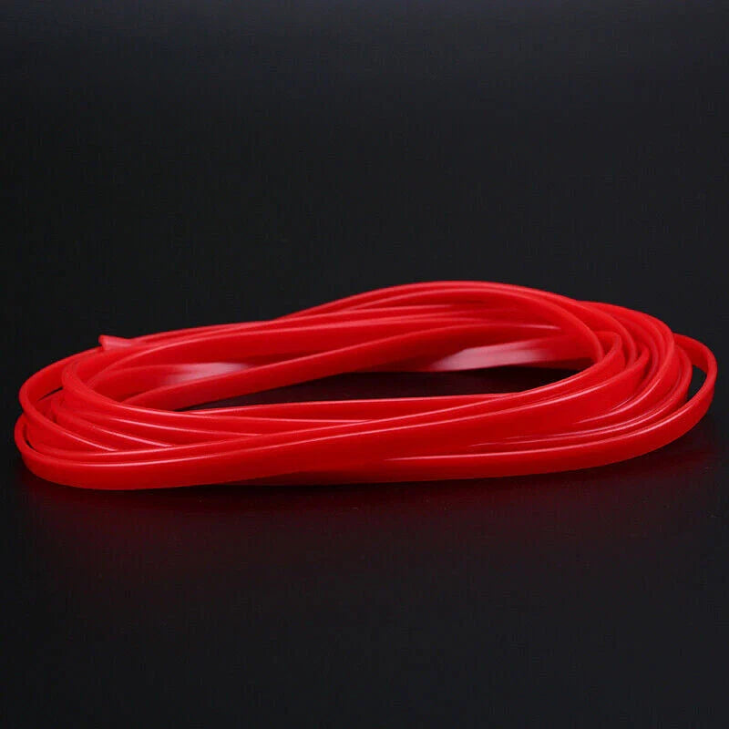 16ft Red Car Interior Door Gap Edge Line Molding Trim