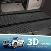 Mercedes Benz GLS (2013-2019) 1 x Pc Flat Face Cargo Liner Rear Trunk Mat