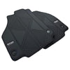 Ferrari 488 Pista Spider Black Leather Floor Mats (2019-2023)