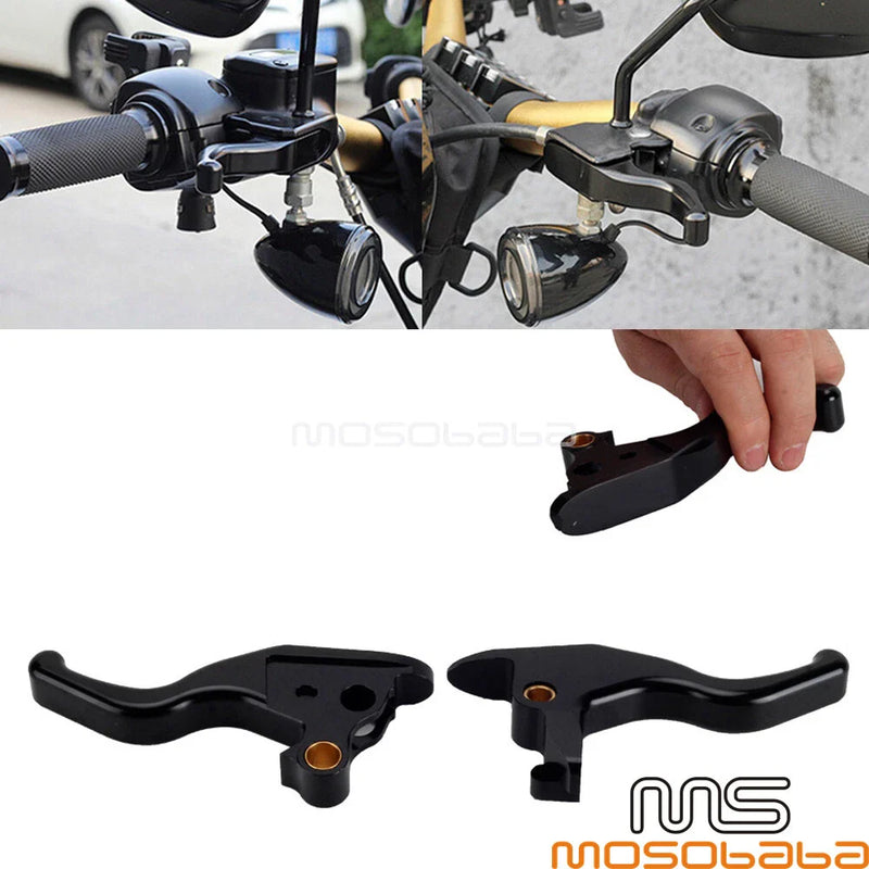 Harley Softail Fat Boy 2 Finger Hand Lever Kit Brake Clutch Levers (2015-2022)