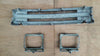 Toyota Hilux 3 x Matt Black Grill & Light Cases (1989-1991)