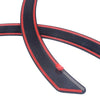 Mitsubishi Lancer 2 x Black Mesh Front Fender Side Vent Grill Covers (2008-2015)
