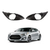 13-17 Hyundai Veloster Turbo Front Bumper Fog Lamp Covers (2013-2017)
