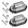 Marine Boat RV Waterproof Tail Light LED License Plate Tag Lights