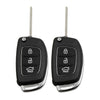 Hyundai 2 x Flip Folding Key Remote Fob Case ( Specified)