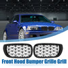 BMW 3 Series (2002-2005) Gloss Black Front Hood Bumper Grille