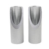 Honda Ruckus Zoomer Silver Motorcycle Footpegs (2003-2023)