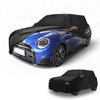 Mini Cooper 2DR 2002-2021 Black 210D-PU Waterproof Car Cover
