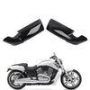 Harley VRSCF V-Rod Muscle Glossy Black Radiator Side Covers (2009-2017)
