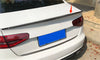 Audi A4 Sedan Rear Glossy Black Spoiler Lid (2009-2016)