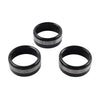 Subaru Forester XV Crosstrek WRX STi Blk AC Climate Control Knob Ring Covers (2014-2021)