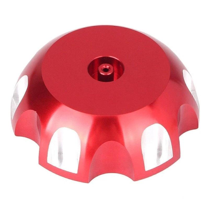 Honda CRF150F CRF230F CNC Red Fuel Gas Tank Cap Cover (2003-2017)