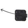 Mercedes-Benz W221 (2007-2009) Matte Gray Rear Bumper Tow Hook Cover