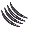4x Carbon Fiber Car Wheel Arch Trim Lips Fender Flares Protective Strip