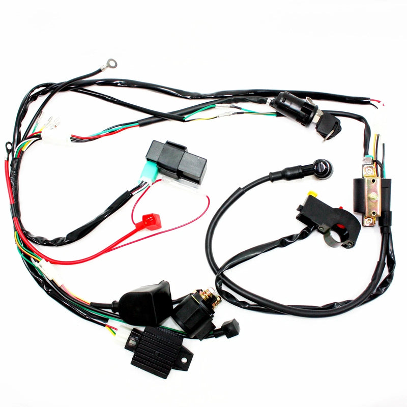 125cc 150cc PIT PRO DIRT BIKE Electric Start Engine Wiring Harness Loom